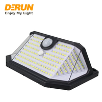 178 LED IP65 haute luminosité capteur de mouvement étanche applique murale solaire extérieure à énergie solaire Pir jardin lumières, SOL-WL-178