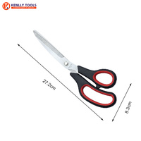 Kit d'outils de bricolage 5-en-1 pour papier peint avec racloir en plastique, brosse lissante, rouleau à joint, spatule et ciseaux pour la décoration murale