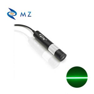 कॉम्पैक्ट समायोज्य ध्यान केंद्रित D16mm 520nm 50/100mW ग्लास लेंस ग्रीन लाइन 110 डिग्री लेजर मॉड्यूल + ब्रैकेट + बिजली की आपूर्ति - Product Image 6