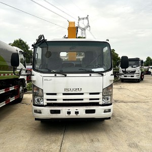 Grúa Montada en Camión Isuzu 4x2 con Pluma de Largo Alcance para Construcción, Elevación, Mantenimiento de Servicios Públicos y Manipulación de Carga - Product Image 5