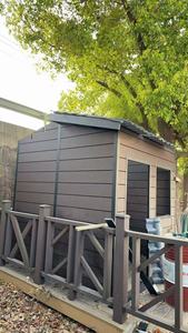 <span class=keywords><strong>Maison</strong></span> en bois préfabriquée 4m*3m Design moderne Chambre de rangement extérieure Ignifuge Imperméable ISO Certifié Installation facile Service complet - Product Image 4