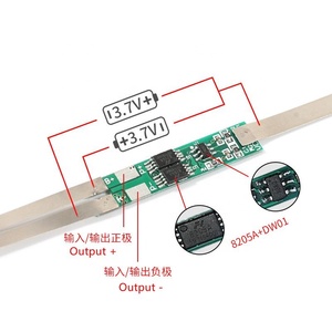 ระบบจัดการแบตเตอรี่ BOYEAKKU Manufacturing Assembly PCB 8.4V 2S รุ่น DW01 IC สำหรับแบตเตอรี่ Li-Ion 32700 32650 26650 21700 14500 18650 - Product Image 3