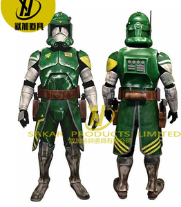 Costumes personnalisés de soldats blancs de la guerre des étoiles Cosplay adulte mascotte super héros fers mans costumes de robot à vendre - Product Image 1
