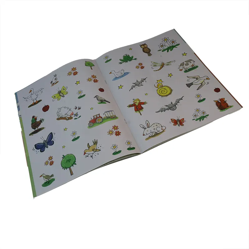 Personnalisé animal planète espace enfants dessin livre de peinture impression personnalisée livre de peinture à colorier pour les enfants