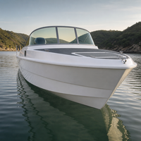 Bateau de pêche Triton 485 pour lac, 4,85 m, loisirs en famille, pique-nique, sortie d'une journée, moteur hors-bord 90 CV, 5 personnes, rangement sur pont, longue durée de vie