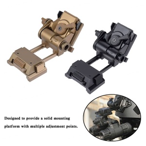 Support de casque tactique en alliage d'aluminium AmpsafeX NVG pour PVS 15/18/31 GPNVG, fixation double pour vision nocturne sportive - Product Image 6