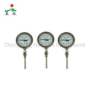 الصلبة المعادن الهاتفي التحقيق 1/2 "BSP 100 مللي متر القطر الصناعية مقياس درجة الحرارة - Product Image 3