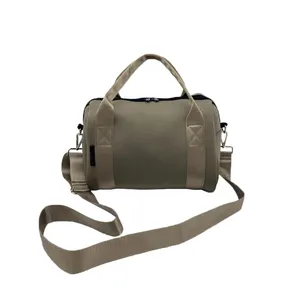 사용자 정의 패션 슈퍼 멋진 비건 네오프렌 데이 가방 여성 세련된 핸드백 크로스 바디 가방