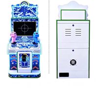Machine de jeu d'arcade à jetons à prix d'usine, simulateur de tir vidéo, machine d'amusement FEC pour enfants