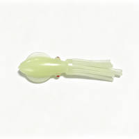 Leurre souple réaliste Bellance OEM/ODM 8cm 6.3g en forme de calamar pour la pêche en mer, appât souple en PVC lumineux pour eau de mer