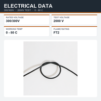 Kabel Instrumen Rantai Tarik Fleksibel TRVV 0.3-2.5mm2 2-40 Core Berjaket PVC Fleksibel Tinggi Tembaga Bebas Oksigen Tanpa Pelindung untuk Robot