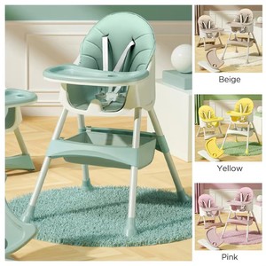 Silla de Comer para Bebé 3 en 1 Moderna, Plegable, Multifuncional, Económica, Silla Alta Portátil para Alimentar con Mesa de Comedor - Product Image 4