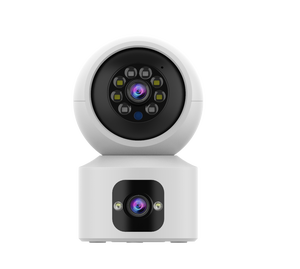 4MP ống kính kép Trong Nhà 5G Wifi Camera An Ninh tầm nhìn ban đêm đầy đủ màu sắc ai phát hiện chuyển động Hệ thống camera CCTV - Product Image 2