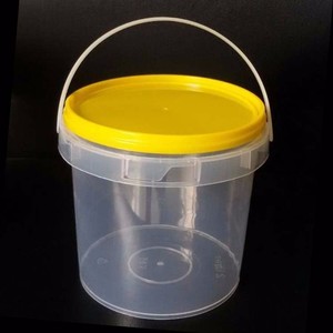 Cubo de Plástico Personalizado Redondo para Alimentos y Dulces, Cubo de Plástico de 300ML, 400ML, 500ML, 900ML, 1L, 2L, 3L, 4L, 5L, 10L - Product Image 4