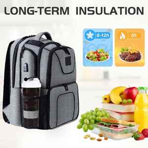 Personalized High Quality Waterproof Insulated Lunch Fitness Backpack / Meal Prep Cooler Bags for Adult - Product Image 4