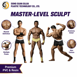 Figurine d'action Arnold Bodybuilder, ensemble <span class=keywords><strong>de</strong></span> 3 poses, statue <span class=keywords><strong>de</strong></span> collection en PVC, <span class=keywords><strong>cadeau</strong></span> <span class=keywords><strong>de</strong></span> présentation - Product Image 1