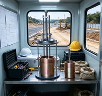 Compactador Portátil Estándar de Alta Resistencia, Máquina de Compactación de Suelo In Situ, Equipo de Prueba Geotécnica para Carreteras