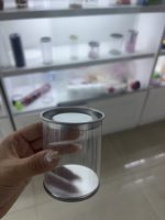 Tube en acétate de PET, boîte ronde en plastique pour biscuits, emballage personnalisé pour produits, emballage cylindrique