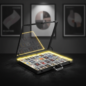 ตู้โชว์การ์ดสะสมพร้อมไฟ LED และตู้โชว์อะคริลิคแบบล็อคได้สำหรับการ์ดโปเกมอน/การ์ดกีฬา/TCG/เครื่องประดับ - Product Image 1