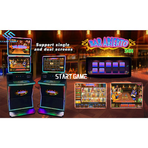 Mesin permainan lemari logam tahan lama papan layar tunggal lucu untuk 1 tahun bahasa Inggris-Bar permainan layar tunggal lucu - Product Image 2