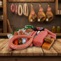 Boyaux de saucisse en nylon polyamide haute barrière pour la production de saucisses rondes et carrées
