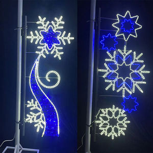 Luzes Decorativas de Motivo para Poste de Rua LED 2D Grandes à Prova d'Água para Exterior Paisagem de Natal - Product Image 6