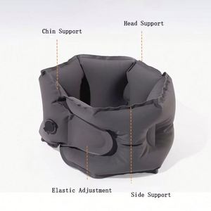 Wholesale Custom Logo U-Shape Travel Neck <b>Inflatable</b> Portable Folding for Outdoor Traveling <b>Car</b> Airplane Pillow - Product Image 4