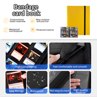 Classeur de cartes à collectionner Kaplo 9 poches pour 360 cartes, album à chargement latéral, sangle élastique, léger, pour cartes TCG et sportives