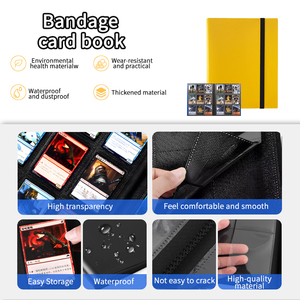 Carpeta Kaplo para 360 <span class=keywords><strong>Tarjetas</strong></span> Coleccionables, 9 Bolsillos, Carga Lateral, Correa Elástica, Ligera, para TCG y <span class=keywords><strong>Tarjetas</strong></span> Deportivas - Product Image 2