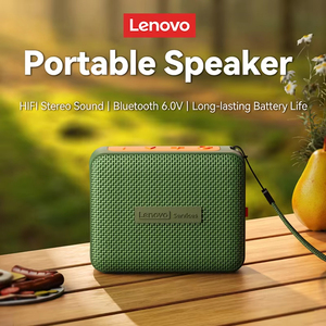 Enceinte portable Lenovo HD108 6.0 Mini, sans fil, avec éclairage RGB, longue autonomie, son stéréo haute fidélité, pour extérieur - Product Image 5