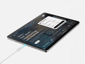 10.95 Inch <b>Tablet</b> Restaurant Retail Ordering Terminal Charging Base Touch Screen OEM ODM - Product Image 3