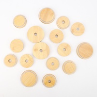 Couvercles en bois avec trous pour bocaux Mason, joints d'étanchéité en silicone pour bocaux en verre, design moderne et simple, marque Yusheng, transfrontalier