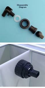 Réglable à 360° °   Buse de flux rotative en forme de bec de canard <span class=keywords><strong>pour</strong></span> <span class=keywords><strong>aquarium</strong></span> - Jet de sortie multifonctionnel avec boost <span class=keywords><strong>d</strong></span>'oxygène - Product Image 6