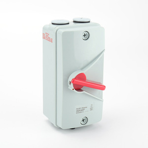 Interruptor de Desconexión Impermeable para Exteriores MUKF, 35 Amperios, 690 V, IP66, Trifásico, Uso Industrial - Product Image 4