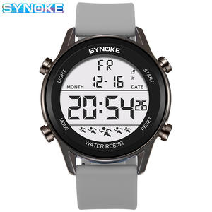 SYNOKE <span class=keywords><strong>Montre</strong></span> facile à lire avec de grands <span class=keywords><strong>chiffres</strong></span> Montres numériques pour hommes 50M résistant à l'eau LED Montres électroniques ultra-minces Reloj Hombre - Product Image 6