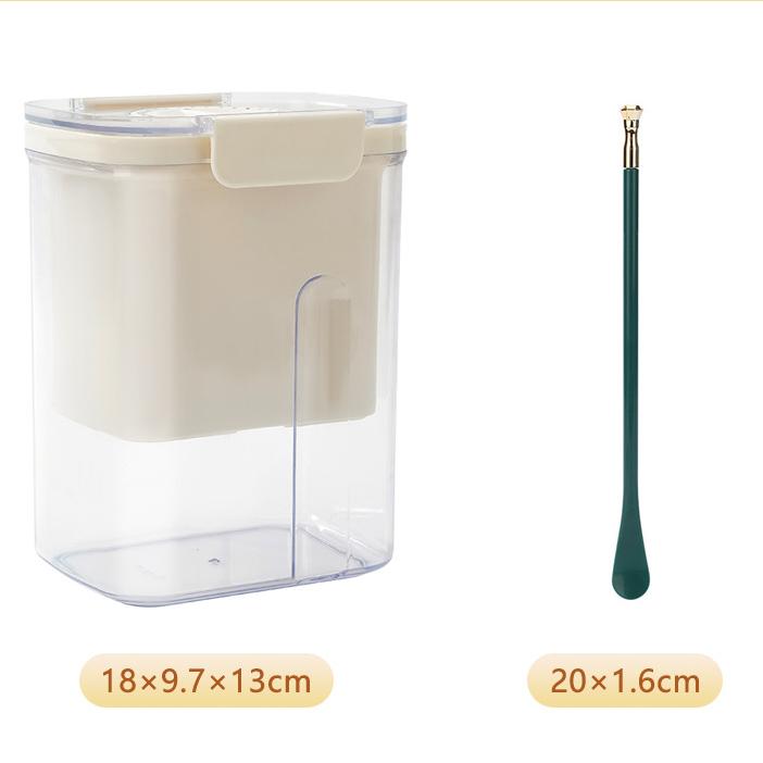 Green spoon+Cream white