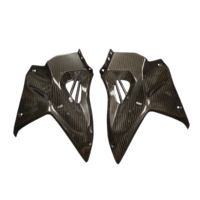 Kits de carénage de moto en fibre de carbone sèche 3K 100% autoclavée pour Kawasaki H2 H2R 2020+