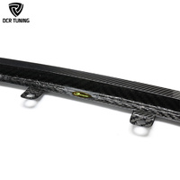 Alerón Delantero de Fibra de Carbono Seca Estilo CSL para BMW M3 G80 G82 G83 M4, Divisor de Parachoques de Carbono Real, Kit de Carrocería de 3 Piezas