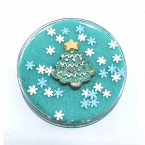 2025 Popularity Hot Sale Christmas Colorful Magic Changing Plastic Clay <b>Slime</b> Kit Customizable Colored Clay Playdough Non-Toxic - Product Image 4
