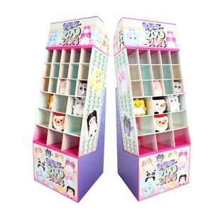 Tùy Chỉnh Thân Thiện Với Môi Đồ Chơi Các Tông Hiển Thị Sàn Kệ Truy Cập Hàng Đầu Cho Pop Sóng Giấy Đứng Túi Ngăn Hộp Hiển Thị - Product Image 5