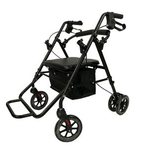 <span class=keywords><strong>Andador</strong></span> Plegable <span class=keywords><strong>de</strong></span> <span class=keywords><strong>4</strong></span> <span class=keywords><strong>Ruedas</strong></span> con Asiento - Ayuda <span class=keywords><strong>de</strong></span> Movilidad Ligera y <span class=keywords><strong>de</strong></span> Altura Ajustable para Personas Mayores y con Discapacidad - Product Image 3