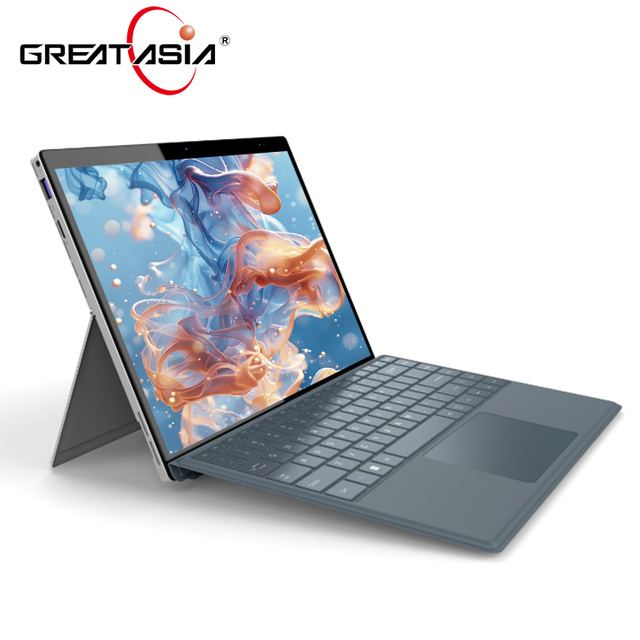OEM 14 Inch Win 11 Tablet Pc Touch Screen Portable 2 in 1 Laptop 16GB+256GB/512GB FHD 1920*1200 IPS Business Laptop Computer