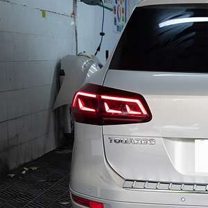Conjunto de Luces Traseras para <span class=keywords><strong>VW</strong></span> <span class=keywords><strong>Touareg</strong></span> 2011-<span class=keywords><strong>2018</strong></span>, Actualización de Últimos Modelos, Luces Traseras LED con Señal de Giro Dinámica, Accesorios Populares - Product Image 2