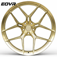 Jantes forgées EVOR 5x114.3 Monobloc de luxe 5x130 5x127 Concaves pour McLaren 720S Audi 19 20 pouces