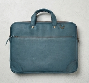 Full Grain Calf Leather Vintage Soft Large Capacity Slim Laptop <b>Bag</b> Business Unisex - Product Image 1