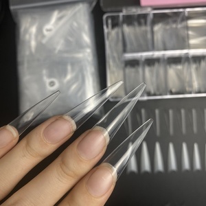 500 Chiếc Túi Nhãn Hiệu Riêng Móng Chân Nhọn 4XL Siêu Dài Cỡ XXL Mới Móng Chân Giả Trong Suốt Nhân Tạo Cực Kỳ Nhọn - Product Image 6