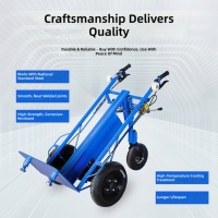 Chariot à main électrique, chariot à deux roues motorisé, chariot à moteur, chariot pour matériaux de construction, carrelage, ciment