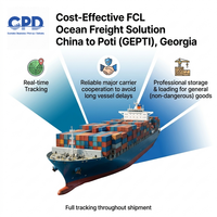 Service de fret maritime économique en conteneurs FCL de Chine à Poti GEPTI Géorgie