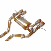 Système d'échappement complet en alliage de titane avec tube intermédiaire G80 M3 pour BMW M4 G82 3.0T, Downpipe OEM haute performance, amélioration de performance pour la course