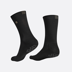 [HYVLE] Calcetines Antideslizantes WE-STIM con Amortiguación (Negros) para Yoga, Baloncesto, Pilates, Deportes, de Alta Calidad, Resistentes al Sudor - Product Image 3